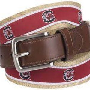 Carolina Gamecock Ribbon Overlay Belt